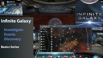 Infinite Galaxy - Investigate, Discovery and Events