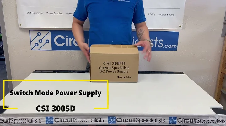 Unboxing CSI 3005D Switch Mode DC Power Supply 30V 5A