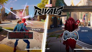 First time in Marvel Rivals Beta - Keyboard vs Control - Gameplay No Commentary/ with RTX in 1440p🎮