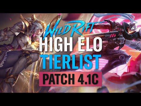 ULTIMATE HIGH ELO TIER LIST, 4.1C, RiftGuides