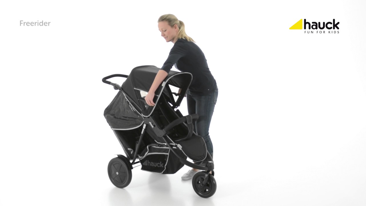 hauck freerider double stroller