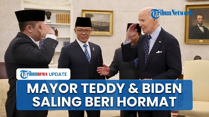 Momen Langka Prabowo Kenalkan Menlu Sugiono & Mayor Teddy ke Joe Biden di AS, Langsung Beri Hormat