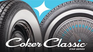 All-New Coker Classic Star Series Whitewall Tires