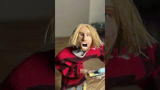 Kurt Cobain throws a guitar at you #stopmotion #animation #nirvana
