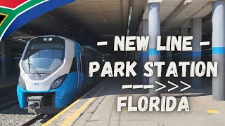 🇿🇦Upgraded Railway Line From Park Station To Florida✔️
