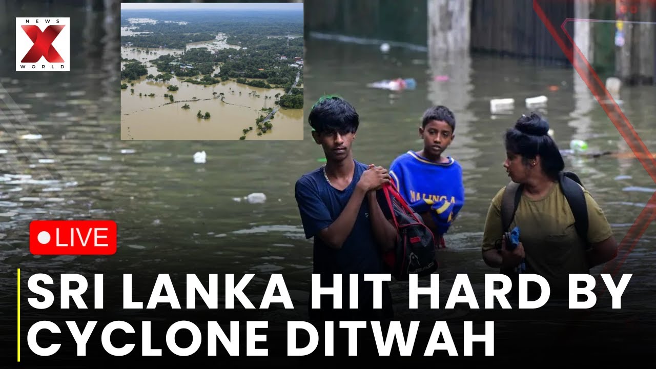 Cyclone Ditwah LIVE: Sri Lanka Battles Deadly Flooding As Death Toll ...