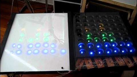 MSGEQ7 LED Graphic Equalizer Table