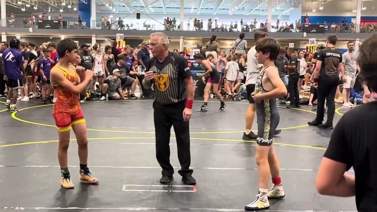 Landon 7.12.25 Rumble duals 95lbs match 5