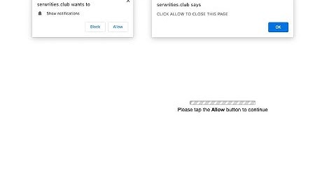 Serwrities.club web push notifications (removal guide).