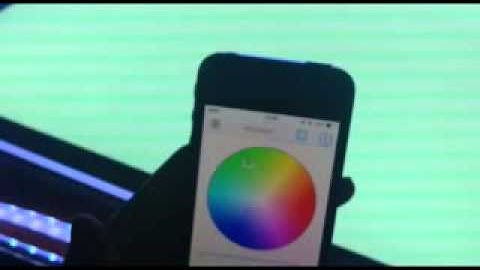 bluetooth/wifi rgb led controller with panel light