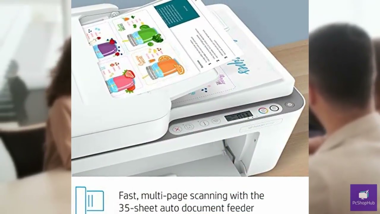 Review - HP DeskJet 4155e Wireless Color Inkjet Printer, Print, scan, copy, Easy setup, M