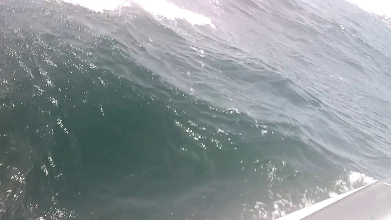 Amel Pampero 5m 76cm LOA closehauled in 40knot wind. YouTube