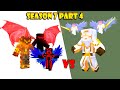 PART4  Season 7 Monster School : HELL PRISON ESCAPE VS GOD - Minecraft Animation