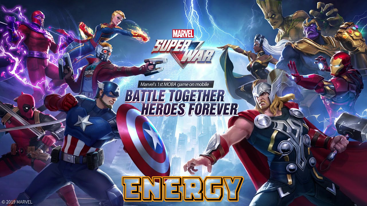 Marvel Super War All Characters Ultimate Attacks & Abilities - NEW MOBA 2019