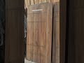 laminated hardwood doors, 1mm laminate on both sides and groove cutting #Doors #Hardwood #Laminate