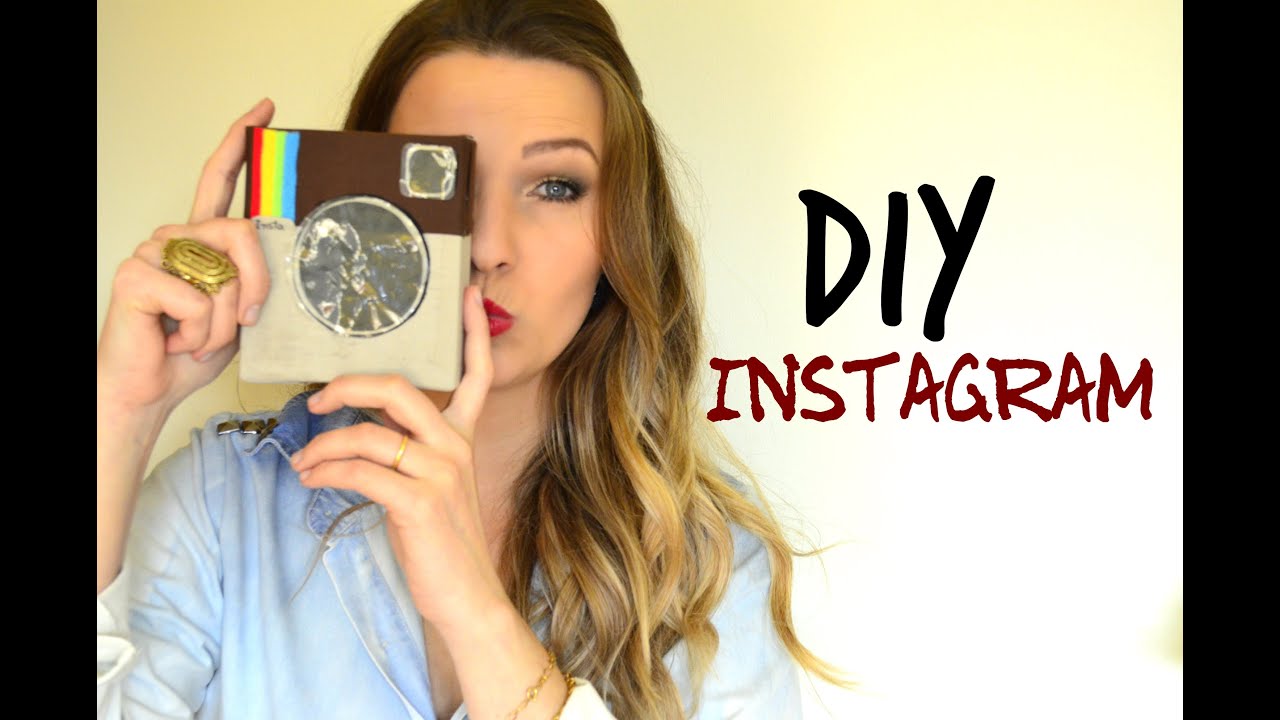 DIY caixinha Instagram