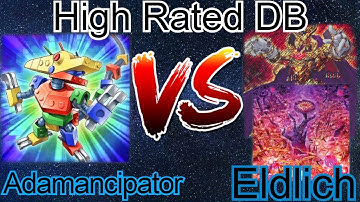 Eldlich Numeron Synchro Vs Adamancipator High Rated DB Yu-Gi-Oh! 2020