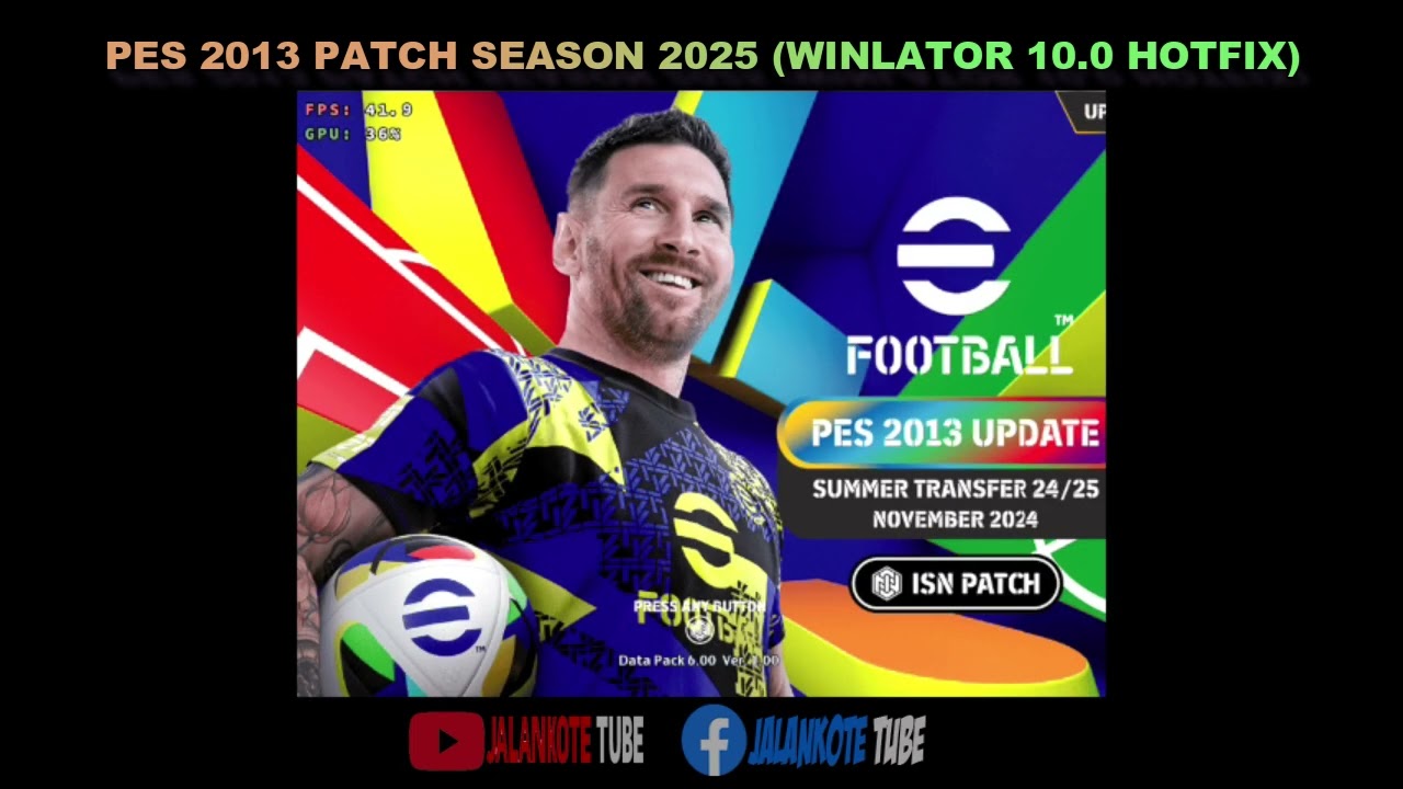 FIX FORCE CLOSE PES 2013 PATCH 2025 WINLATOR 10.0 (HOTFIX) SNAPDRAGON 665 