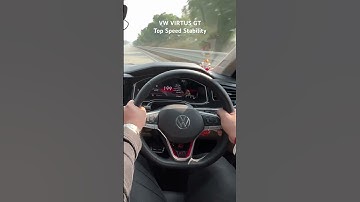 VW Virtus GT Top Speed Run #virtusgt