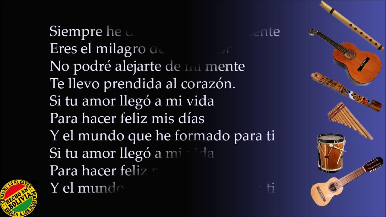 Los Kjarkas - Siempre he de Adorarte (Letra)