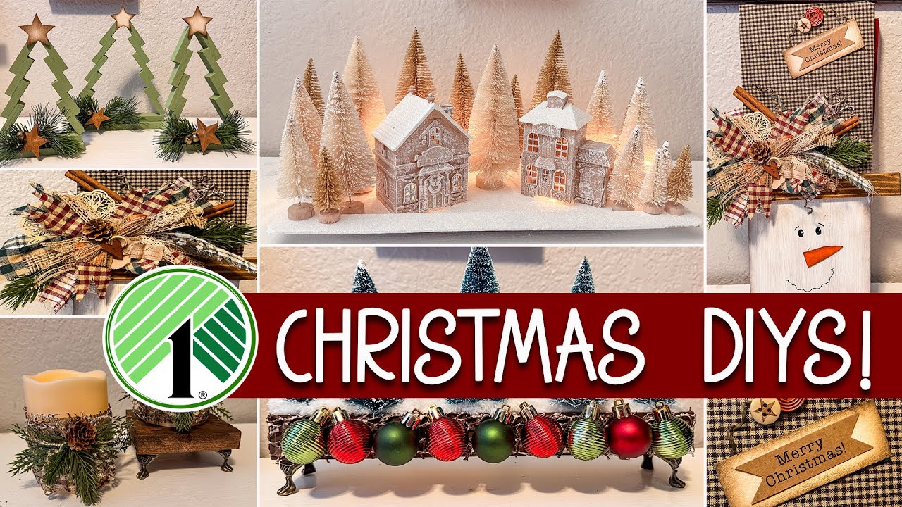 DOLLAR TREE HACKS for a LUX Christmas on a Budget - YouTube