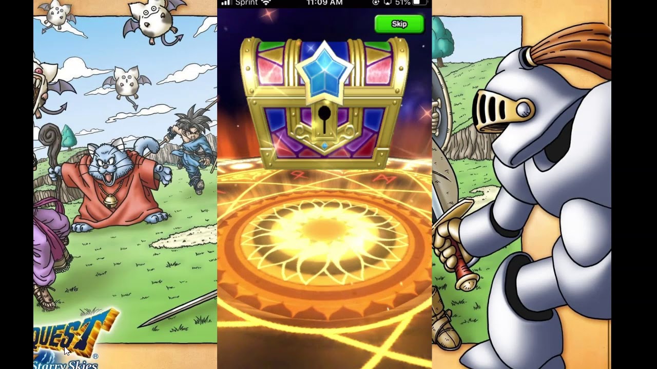 Dragon Quest Stars Erdrick gatcha summons 30 pulls