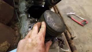 Liberty v12 cylinder removed