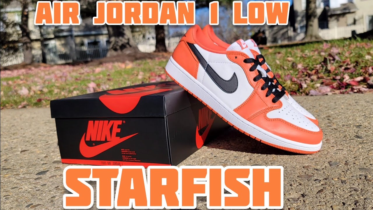 SNEAKERHEAD SATURDAY: NIKE AIR JORDAN 1 LOW STARFISH CZ0790-801
