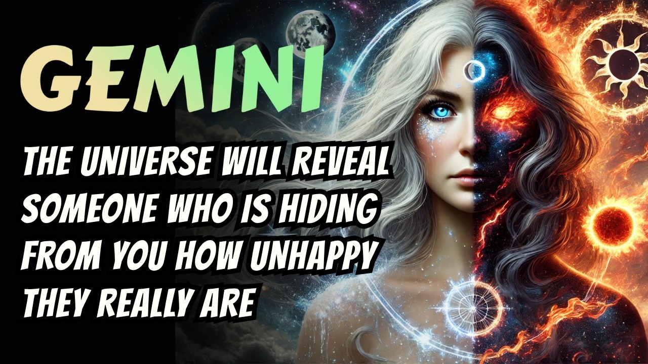 ♊ GEMINI THE UNIVERSE WILL REVEAL SOMEONE WHO IS HIDING FROM YOU HOW