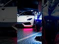 White Supercar Meets Red/Black Cyberpunk Bike! 🏎️🏍️💥