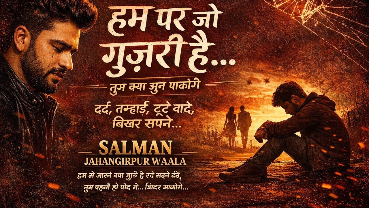 Hum Par Jo Guzri Hai Tum Kya Sun Paoge | Sad Breakup Song 2026 | Salman Jahangirpur Wala