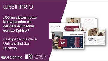Cómo sistematizar la evaluación de la calidad educativa con Sphinx