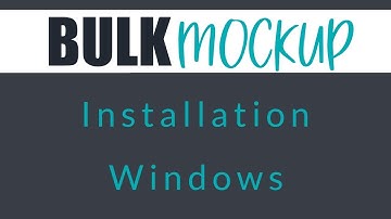 Bulk Mockup Installation Jan 2021 Release |