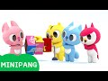 Aprende palabra con Miniforce | Coincidir bloques de animales | Word play | Mini-Pang TV 3D Play