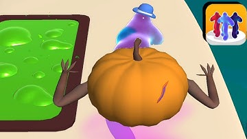 Blob Runner 3D Big Update!! Spooky Chase Game All Lvl Android / Ios Gameplay Levels 1-2