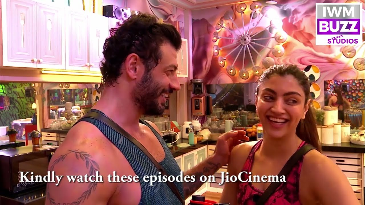 Bigg Boss OTT 2: Jad Hadid compliments Akanksha Puri, which makes her blush