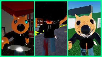 Original Piggy vs Piggy The Result Of Isolation Concept vs Piggy TROI Concepts RP [JUMPSCARES]