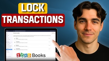 How To Lock Transactions In Zoho Books (Tutorial 2025)
