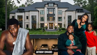 Anthony Edwards Bio, 4 Children, 4 Relationships, Opulent Lifestyle, Net Worth😍#fyp #blackexcellence