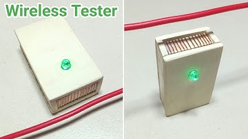 Wireless Tester | AC Line Detector Magic Tester | Home made