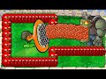 99 Fire Gatling Pea Vs 999 Giga Gargantuar Vs Dr.Zomboss - Plants vs Zombies Battlez