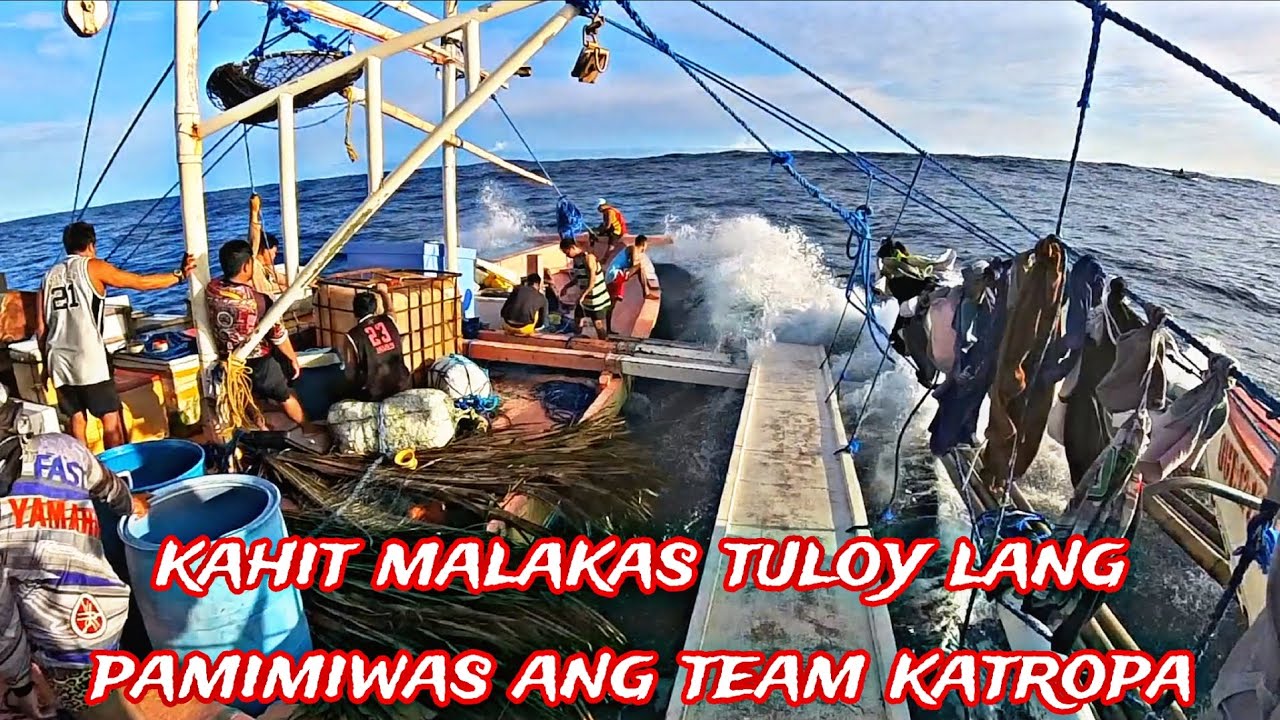 Tuloy tuloy lang pamimiwas ng team katropa kahit malakas