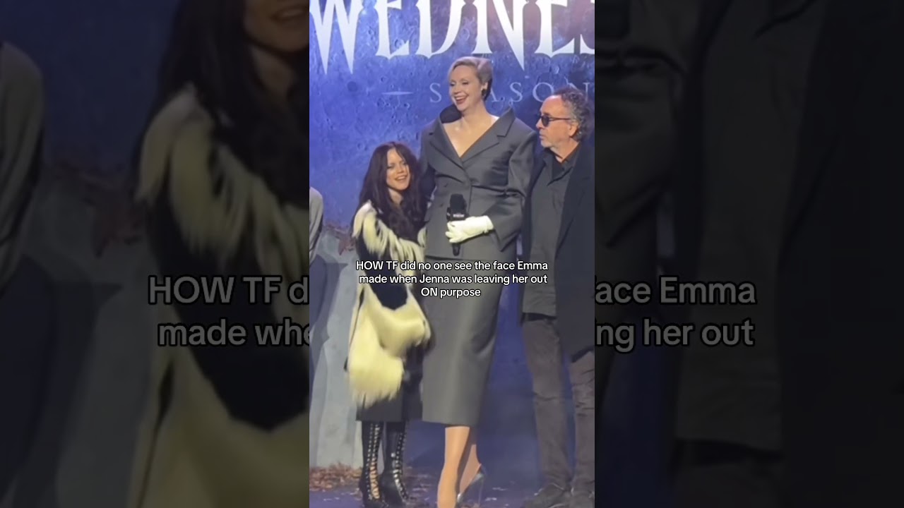 And everyone still loves her… #emmamyers #jennaortegawednesday #wednesday #fyp