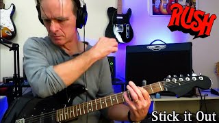 Stick it Out - Rush. Guitar Cover KDA