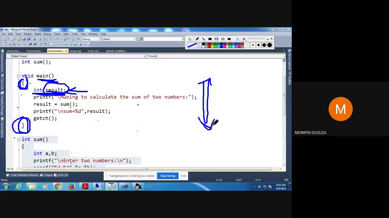 LECTURE 2 REVISION OF C FUNCTIONS - YouTube