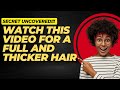 HOW to Grow a THICK and FULL Hair!!!!