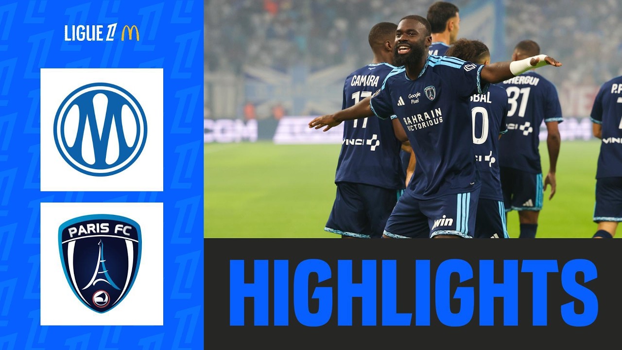 [리그 1] 올랭피크 드 마르세유 2 : 3 파리 FC 경기 결과·하이라이트