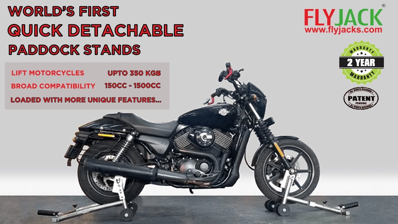 FLYJACK Front & Rear Paddock Stands