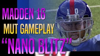 Madden 16 Gameplay - How To Beat The Nano Blitz