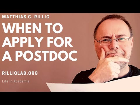 When to apply for a postdoc following your PhD. #postdoc #phd #jobapplication